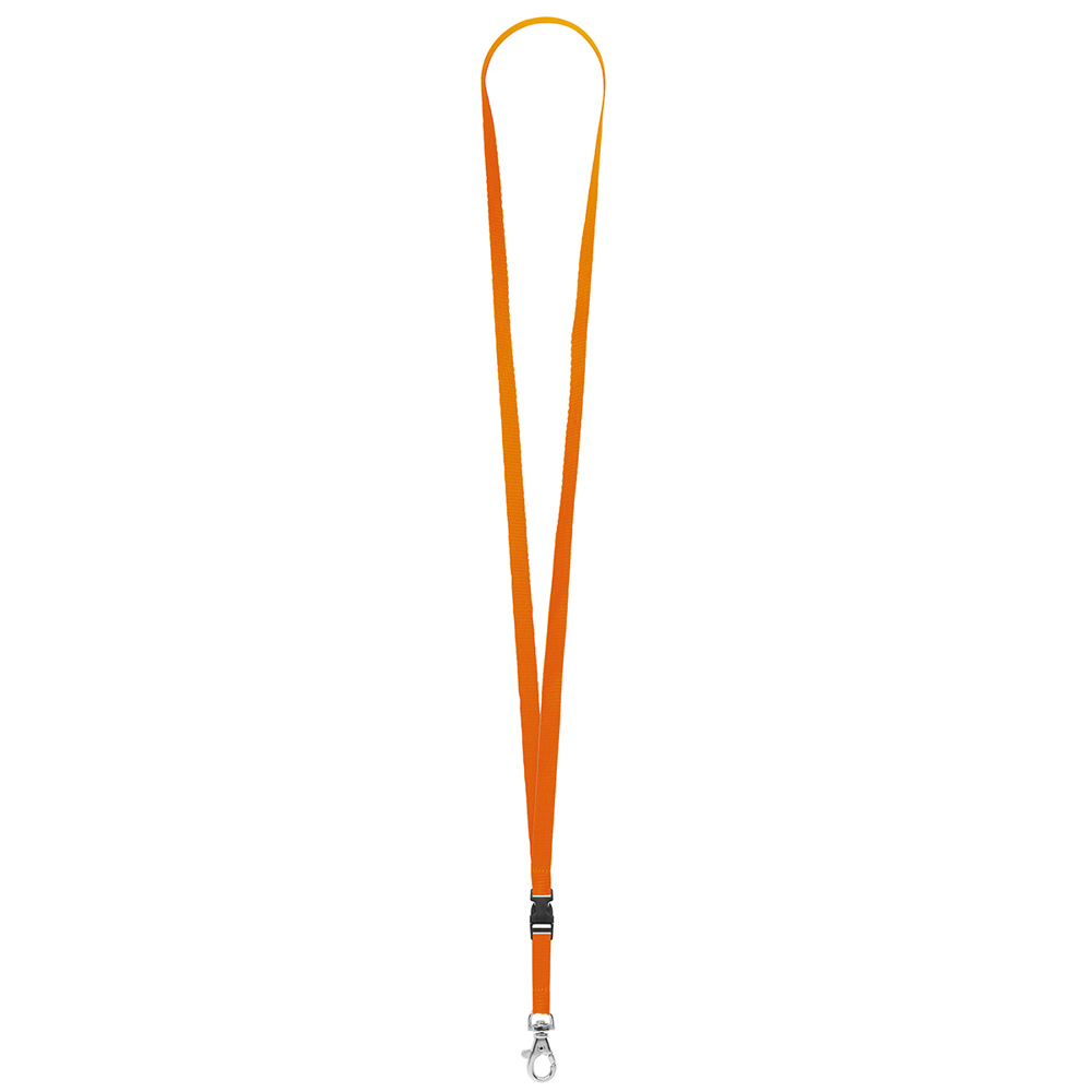Schlüsselband/Lanyard "Standard" - Orangerot (ca. Pantone 021C)