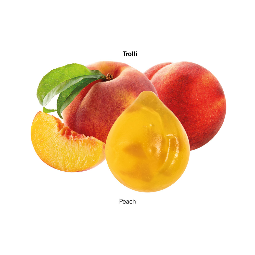 Minitüte 15 g, Folie transparent, Trolli Vitamin Fruchtgummi