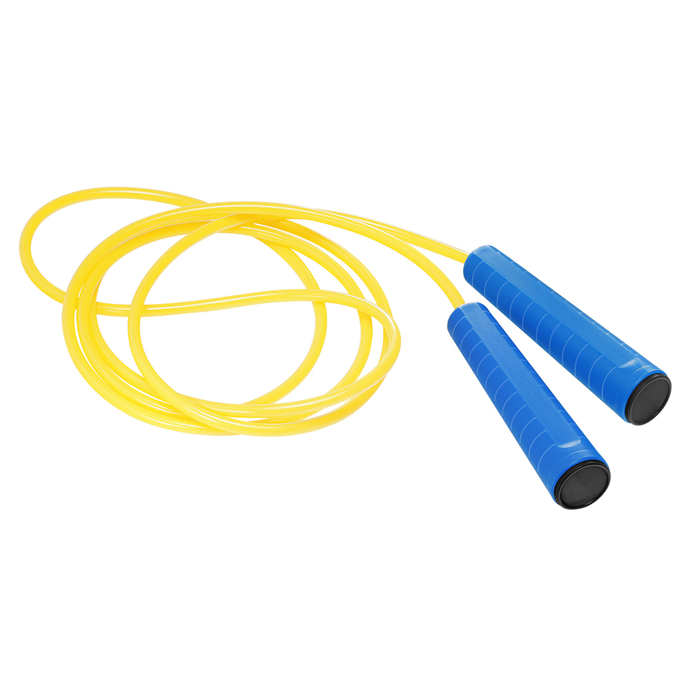 Springseil - blau/schwarz/neongelb