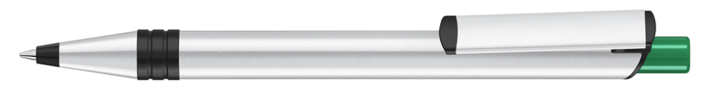 RECYCLED PET PEN ALUMA - dunkelgrün