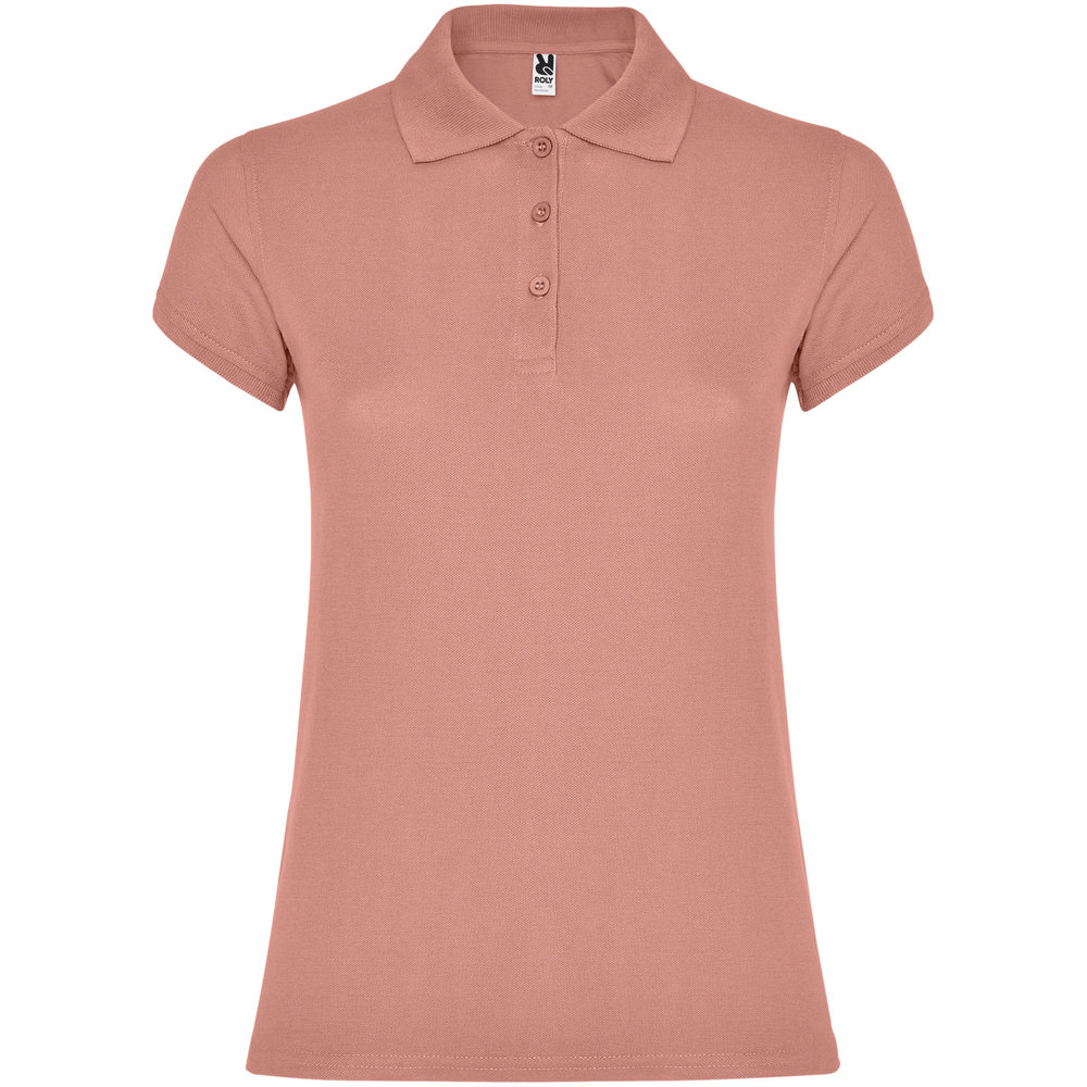 Star Poloshirt für Damen - tonorange