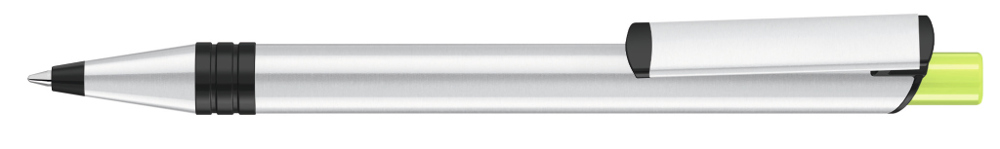 RECYCLED PET PEN ALUMA - hellgrün