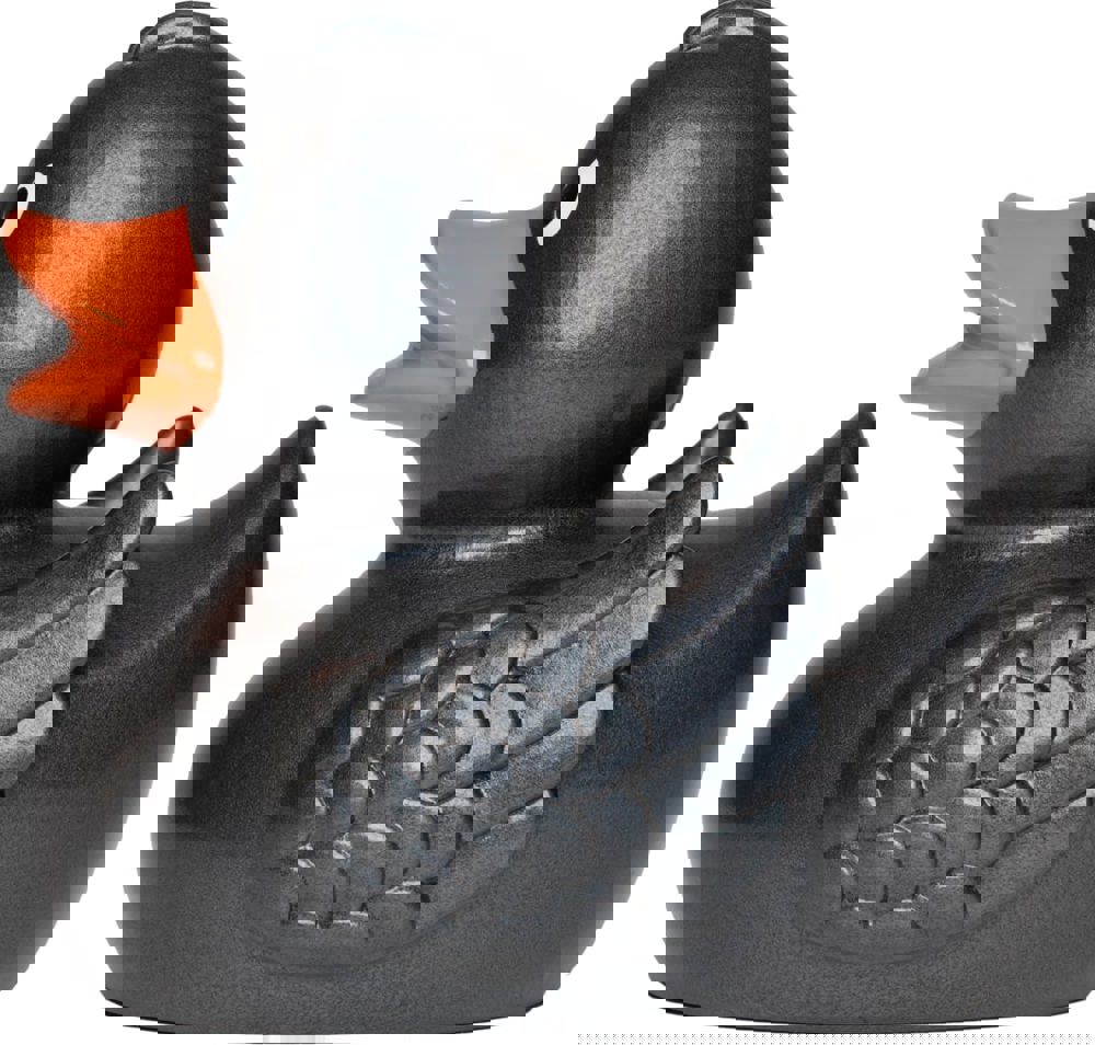 Quietsche-Ente, anthrazit, 7,5 cm