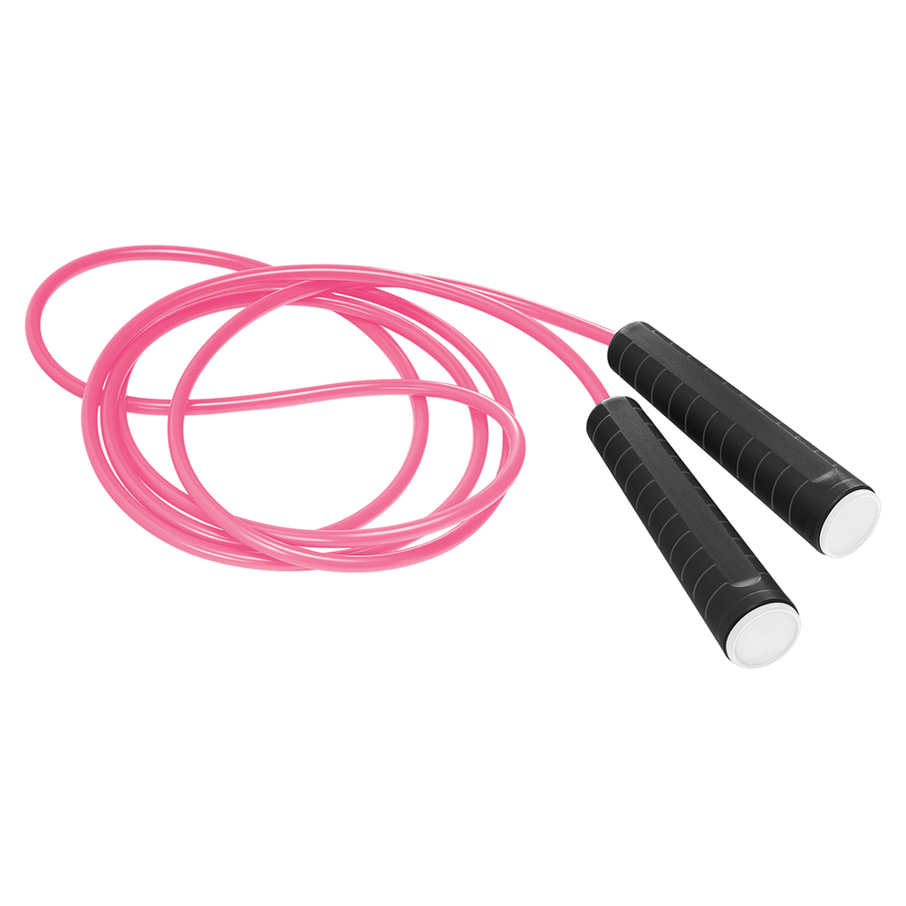 Springseil - schwarz/weiß/pink