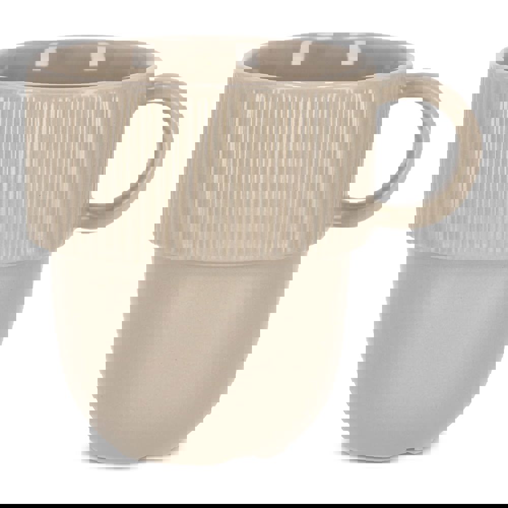 Sagaform Inka Becher mit Ohr 270ml - hellgrau