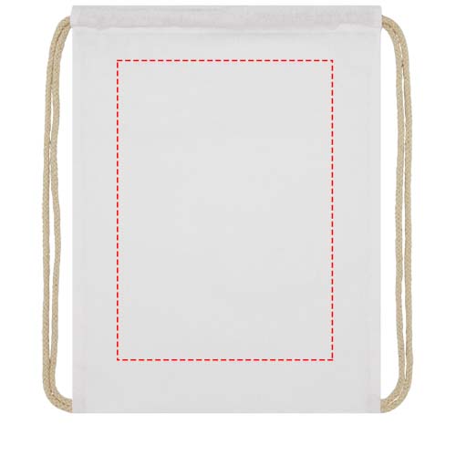 Oregon 140 g/m² Turnbeutel aus Baumwolle 5L