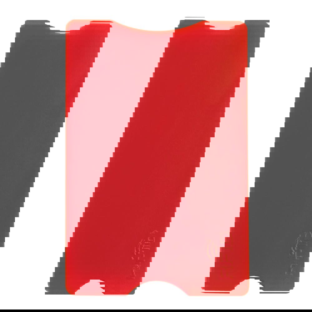 Kartenhalter Anti Skim (Hard Case) - rot