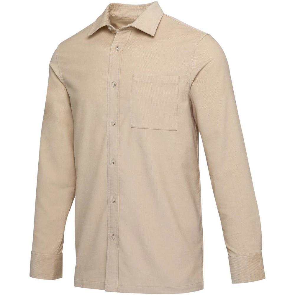 Alum Hemd aus Cord Unisex - oatmeal