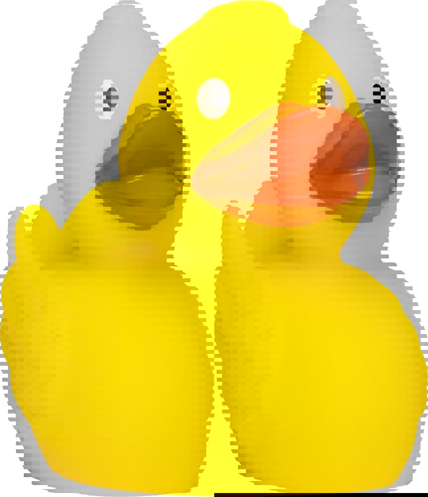 Quietsche-Ente - gelb/orange