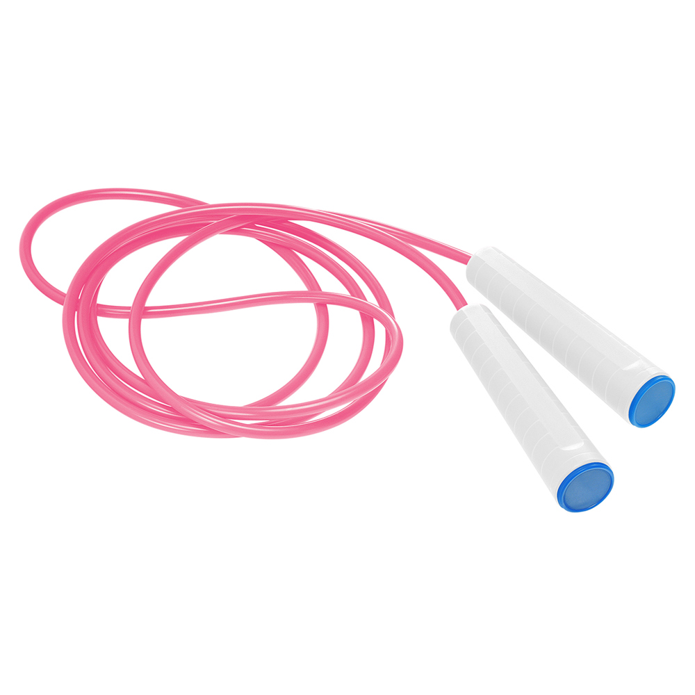 Springseil - weiß/blau/pink