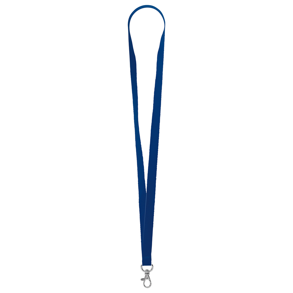 Schlüsselband/Lanyard "Standard" - Marineblau (ca. Pantone 281C)