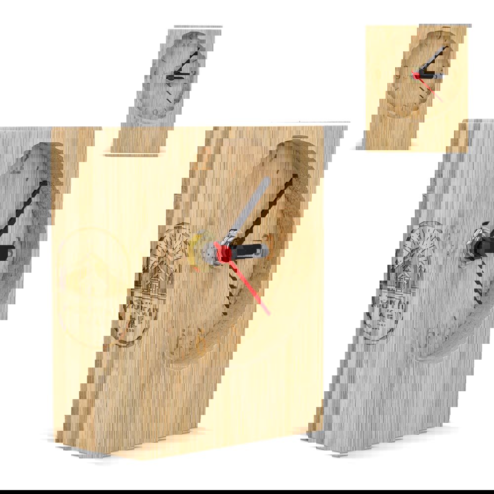 Rechteckige Tischuhr