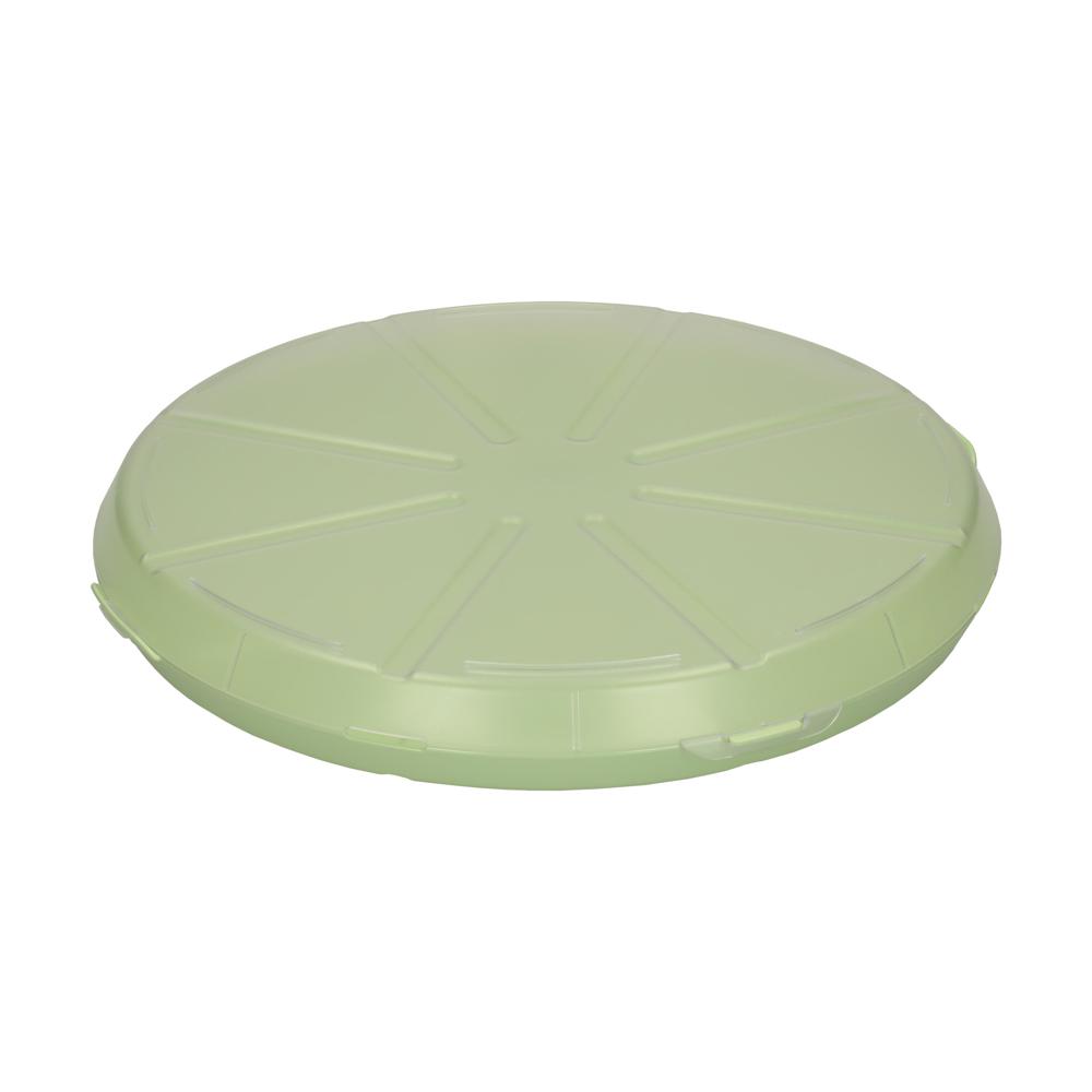 Pizzabox "ToGo" - geselliges grün/transparent