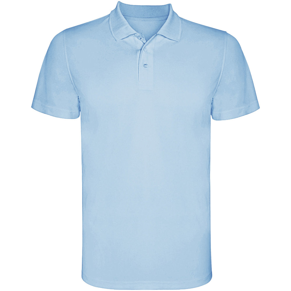Monzha Sport Poloshirt für Herren - himmelblau
