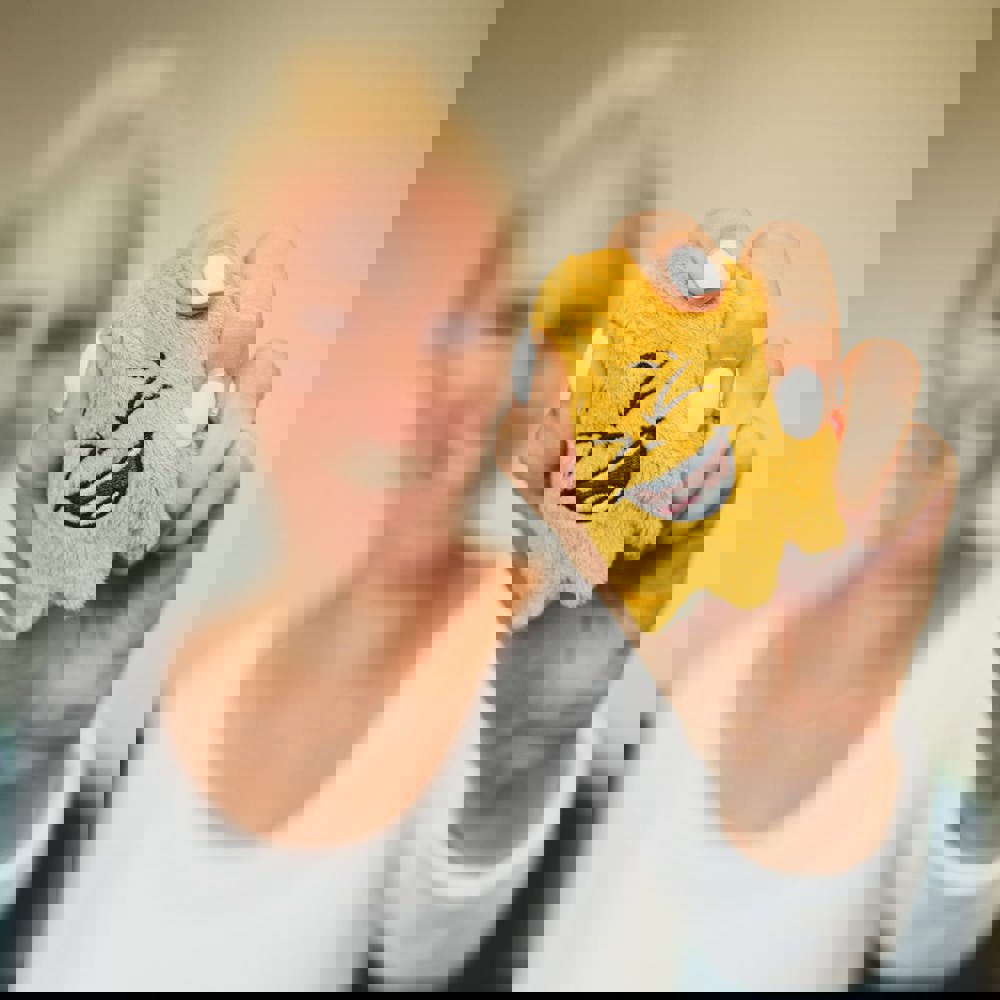 Teamgeist mit Anti-Stress-Funktion, ockerbraun, one size