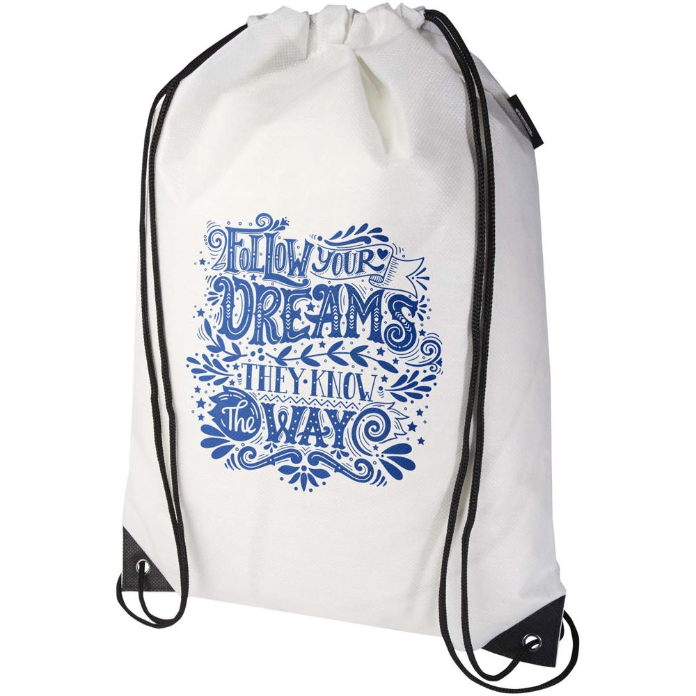 Evergreen Sportbeutel aus recyceltem GRS Non Woven 5 L