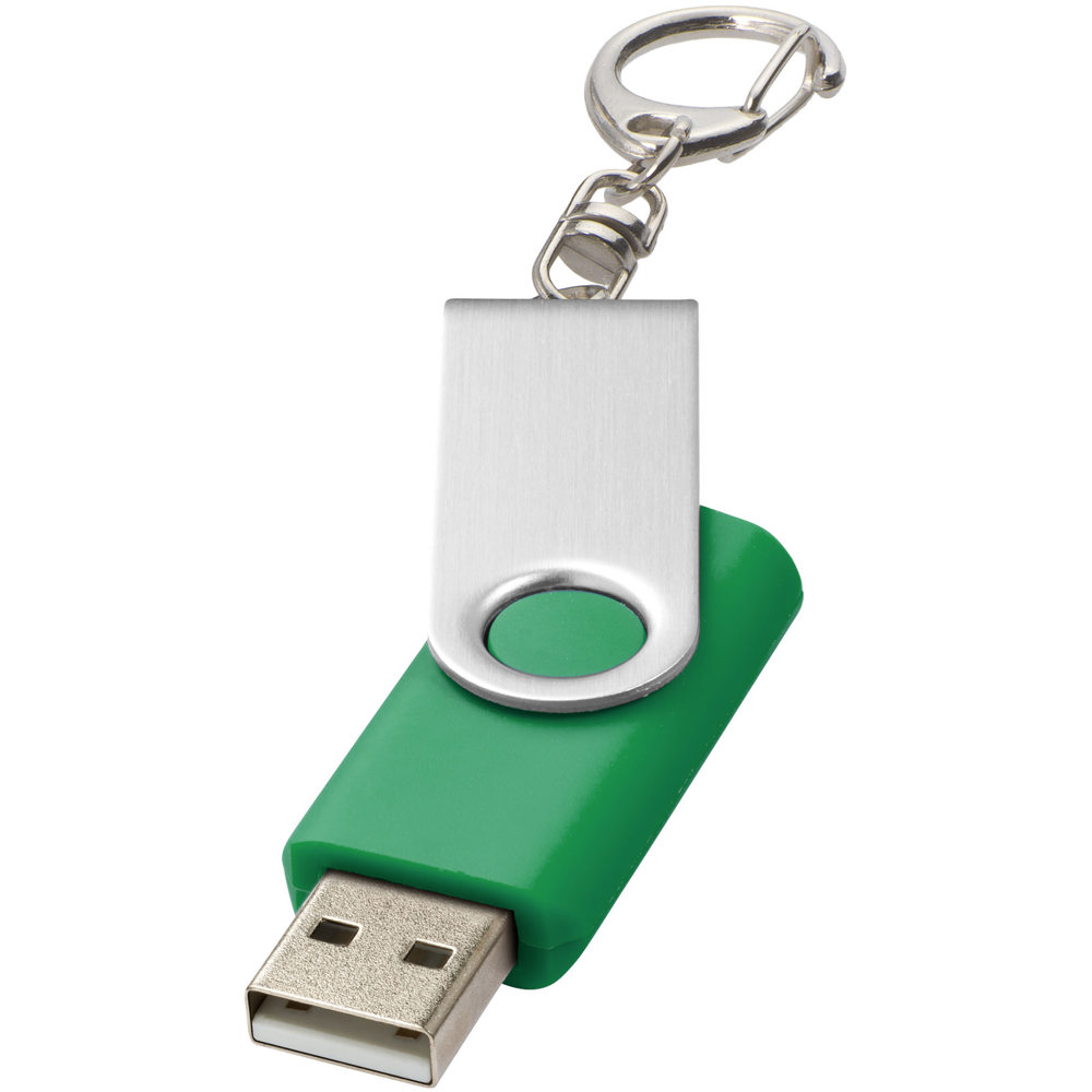 Rotate mit Schlüsselanhänger USB-Stick - Grün