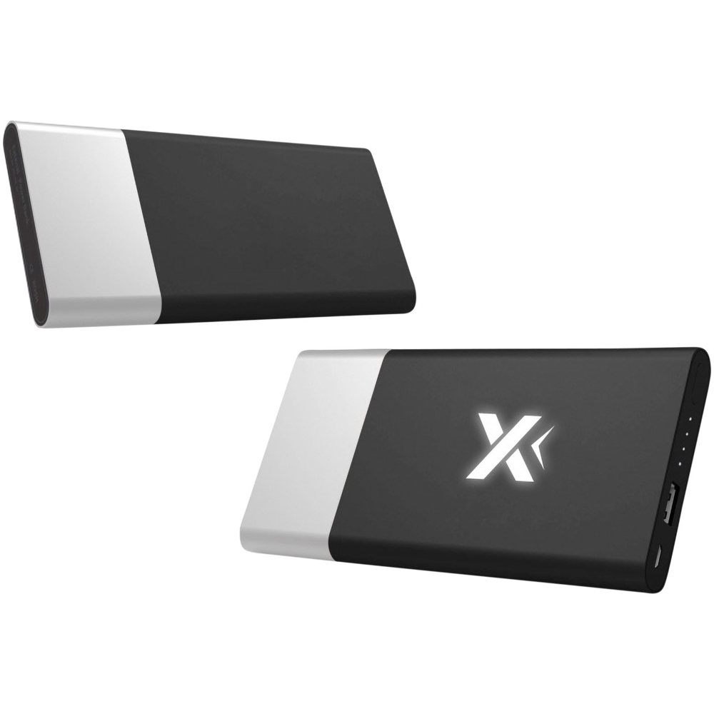 SCX.design P20 5000 mAh Powerbank mit Leuchtlogo