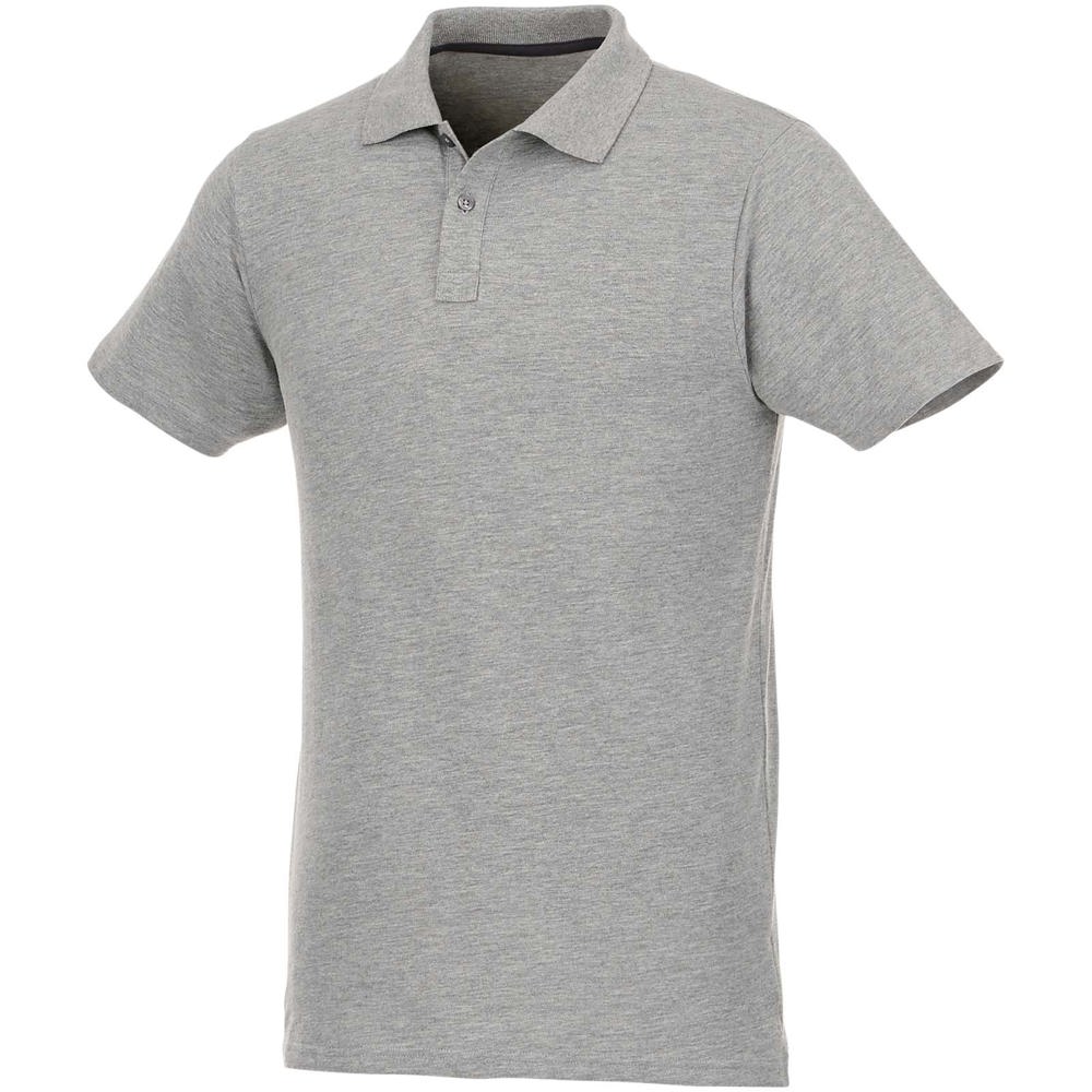 Helios Poloshirt für Herren - heather grau