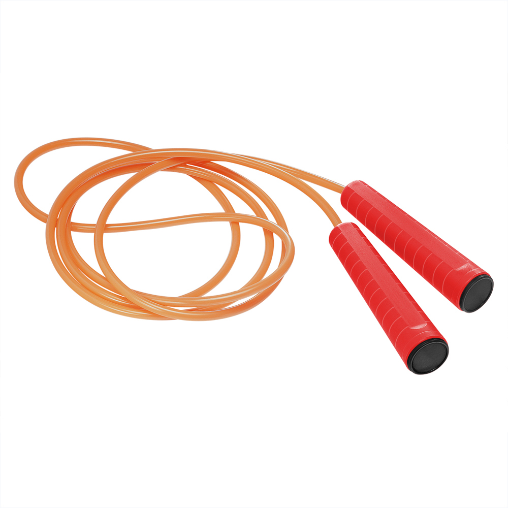 Springseil - rot/schwarz/neonorange