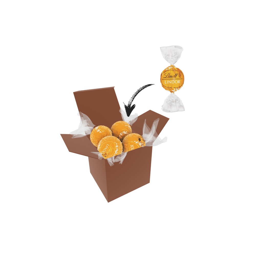 Color Lindor Box - Braun - Gelb
