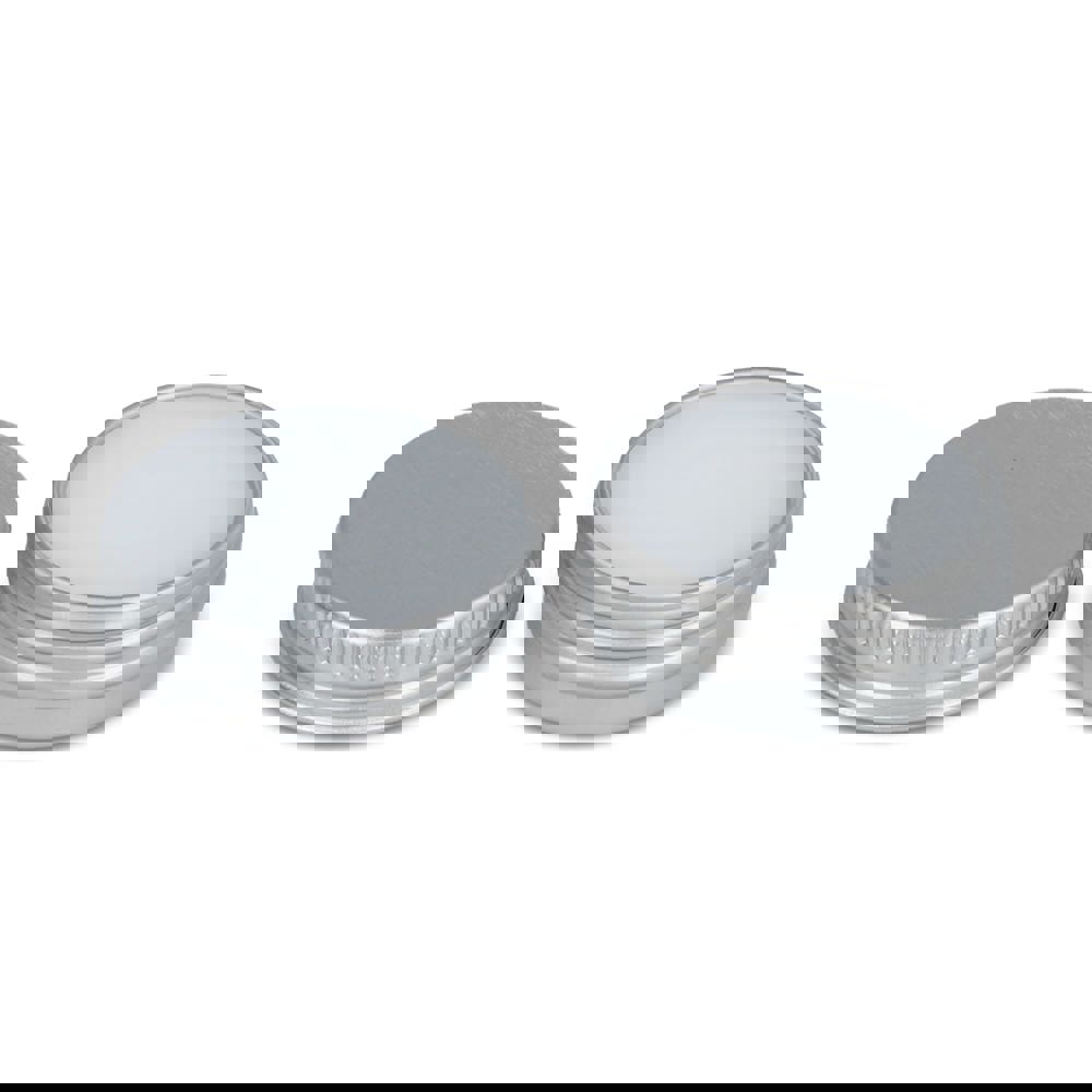 Runde Lippenbalsam-Dose aus recyceltem Aluminium