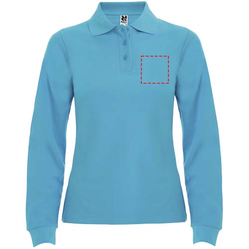Estrella Langarm Poloshirt für Damen