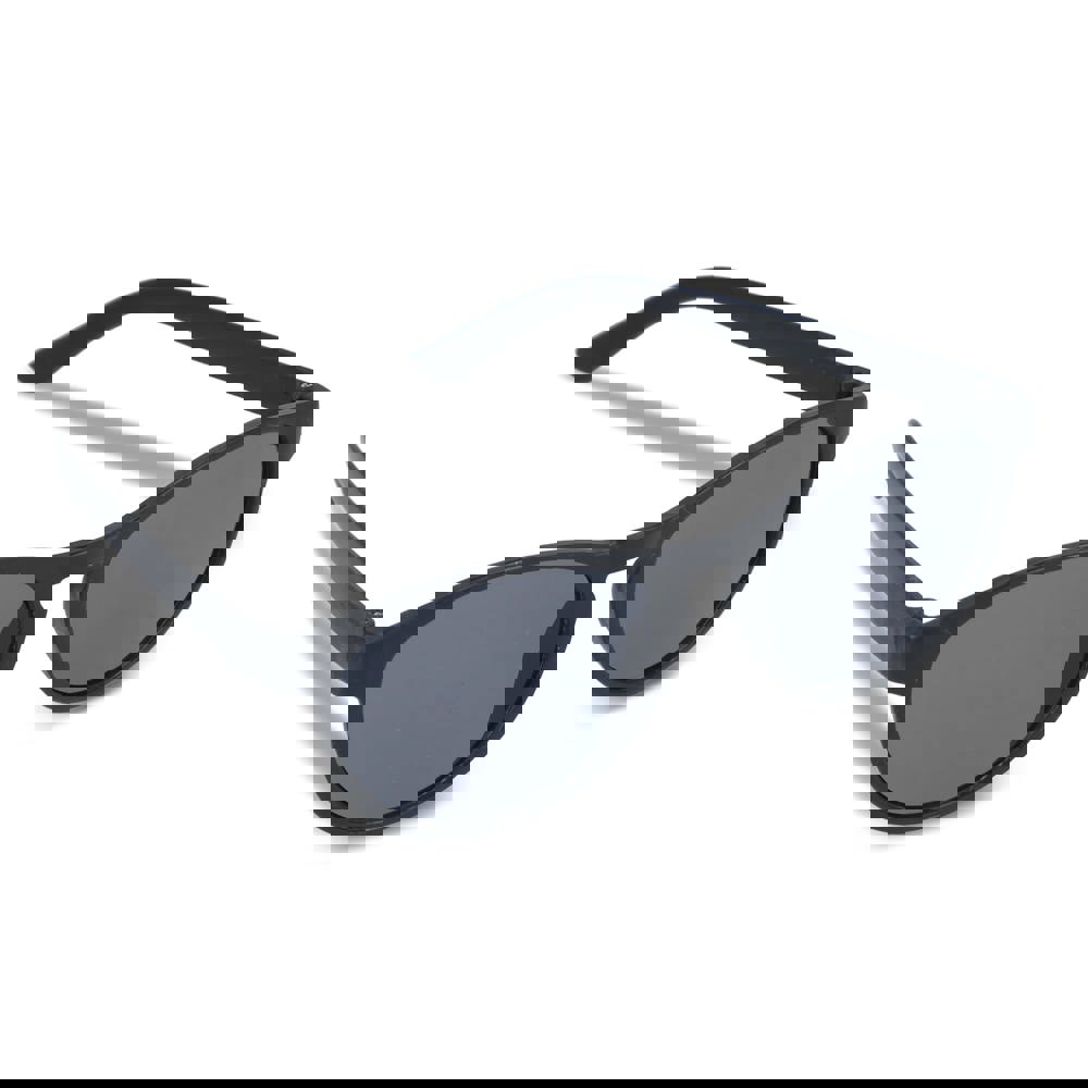 Sonnenbrille Weizenstroh Erde UV400 - Schwarz