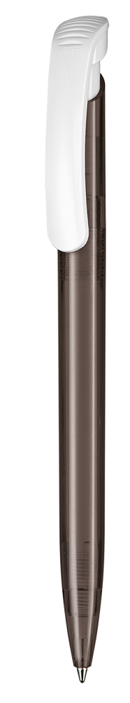 Kugelschreiber CLEAR TRANSPARENT S - smoke grey