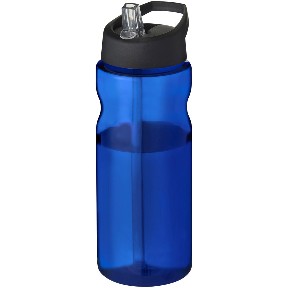 H2O Active® Base Tritan™ 650 ml Sportflasche mit Ausgussdeckel - blau, schwarz