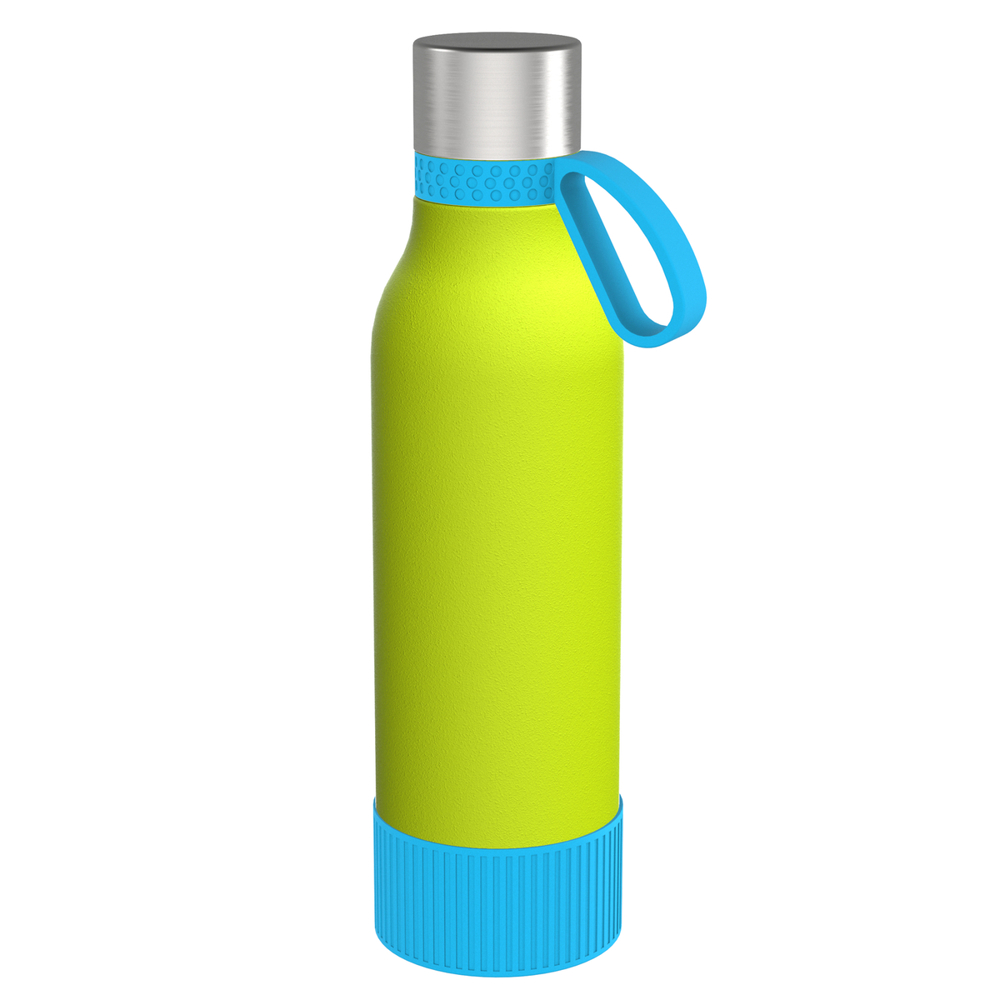 Trinkflasche RETUMBLER-myTOULON II 820 - cyan, hellgrün