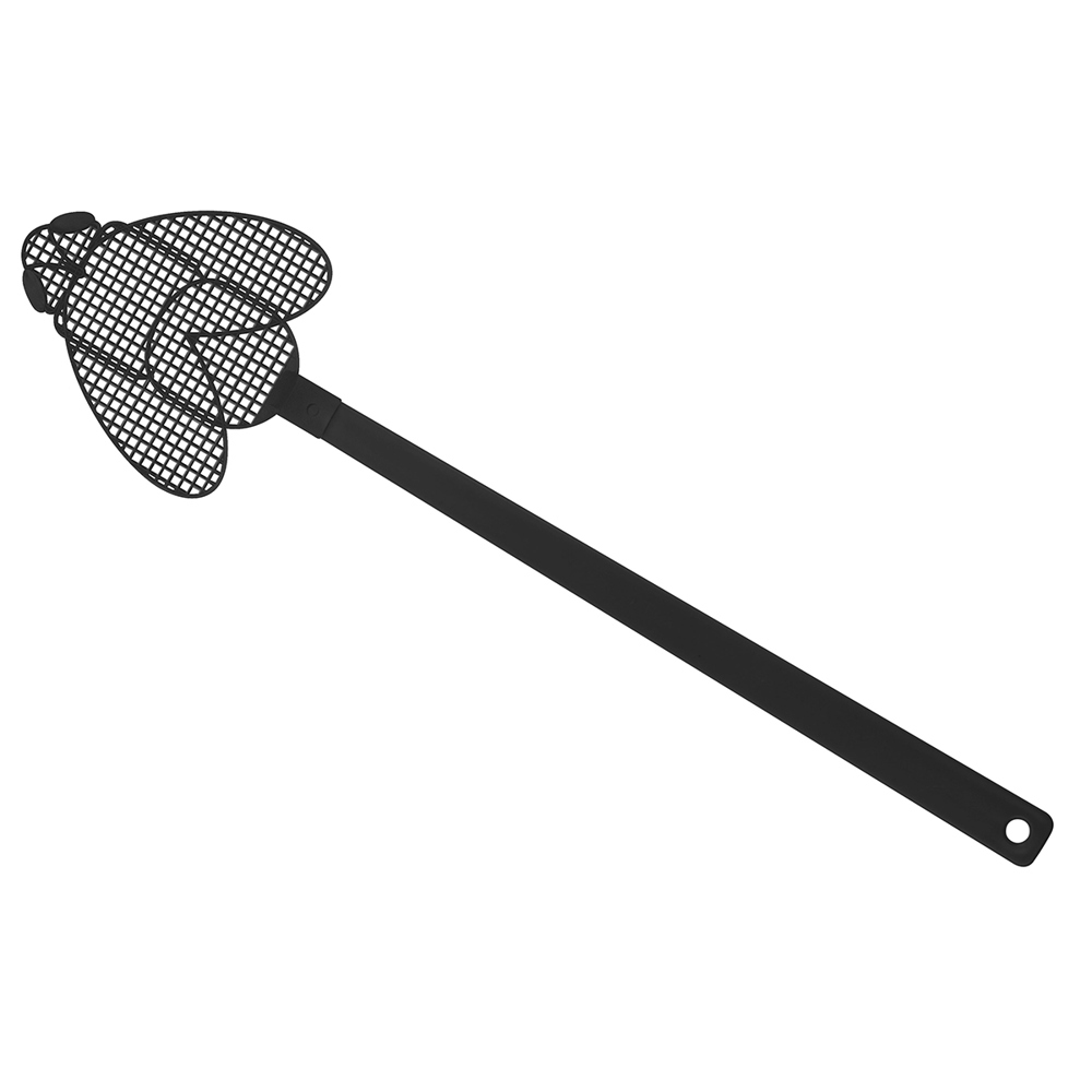 Fliegenklatsche "Brummi" - schwarz/schwarz