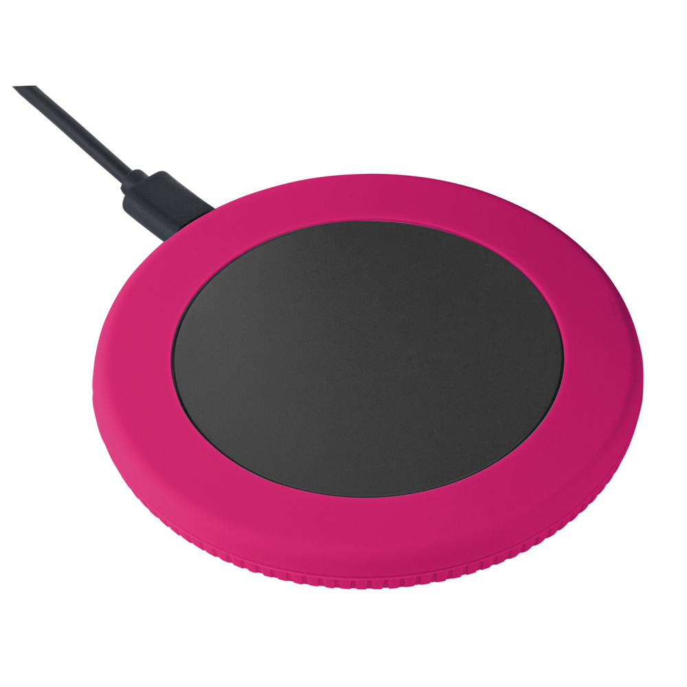 Wireless Charger REEVES-myMATOLA - magenta, schwarz