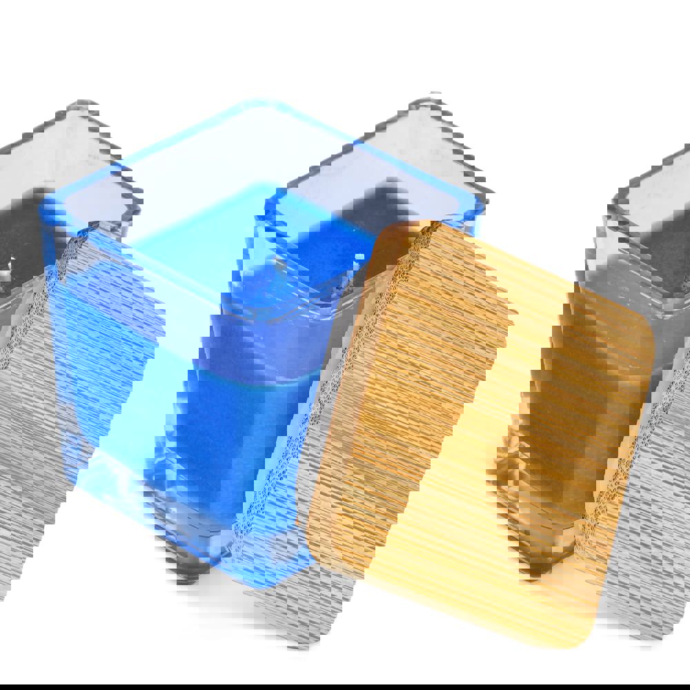 Chakra Kerze auf pflanzlicher Basis im Glasgefäß