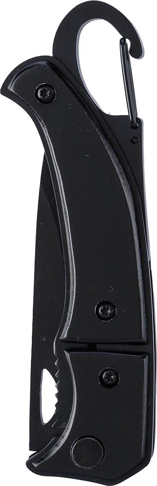 Taschenmesser aus Edelstahl Anne - schwarz