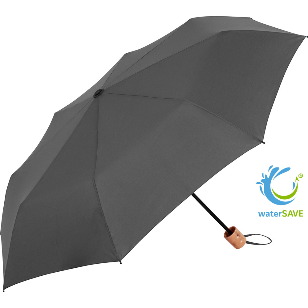 5029 Taschenschirm ÖkoBrella - grau wS