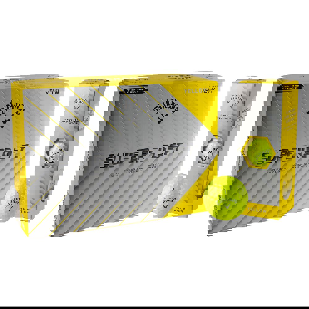 Callaway Super soft - Gelb