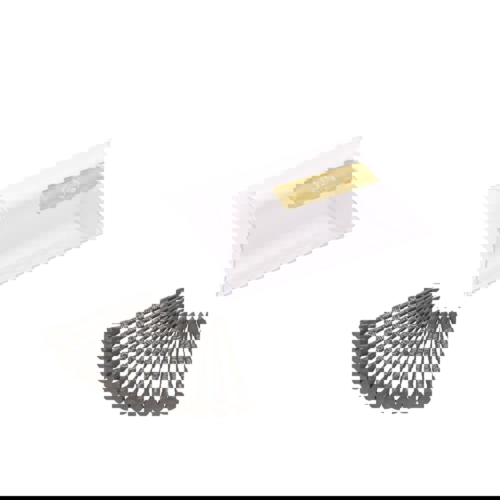 Pillowpack mit 12 Tees 70 mm - Grau