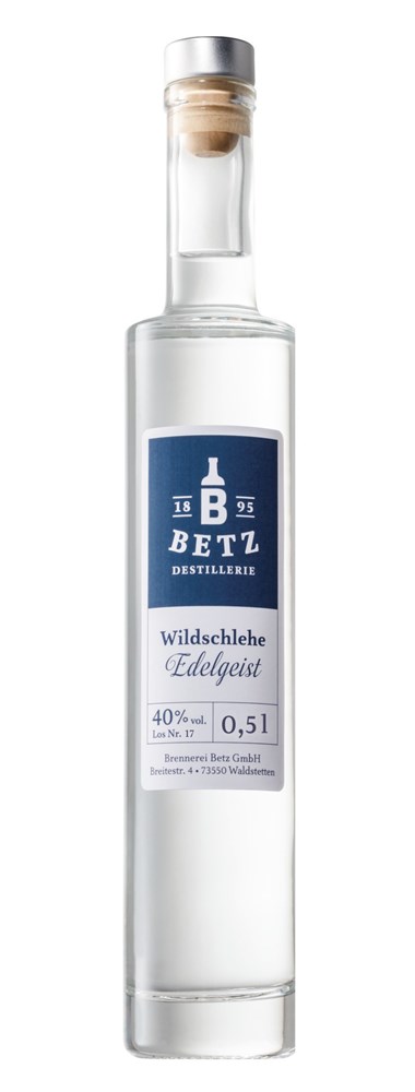 Wildschlehengeist 0,5 l in Flasche Atlantis, 40 % vol.
