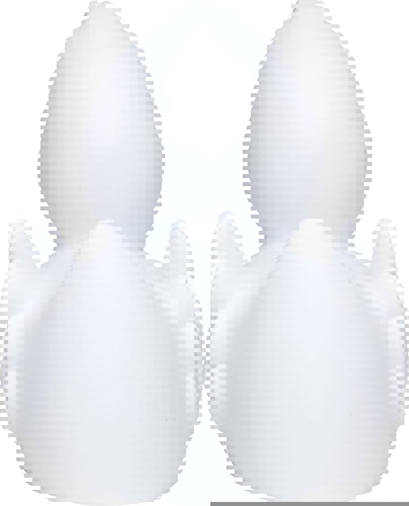 Quietsche-Ente, weiß, 7,5 cm