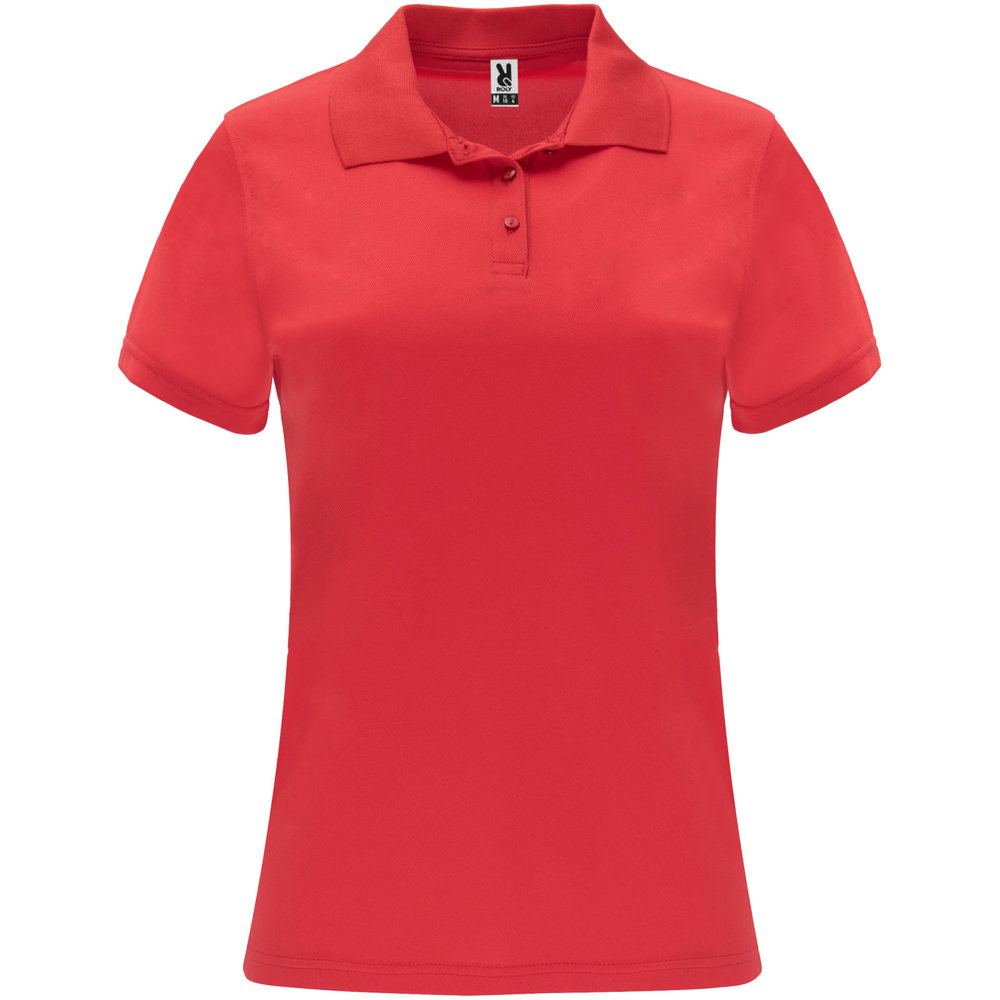 Monzha Sport Poloshirt für Damen - rot