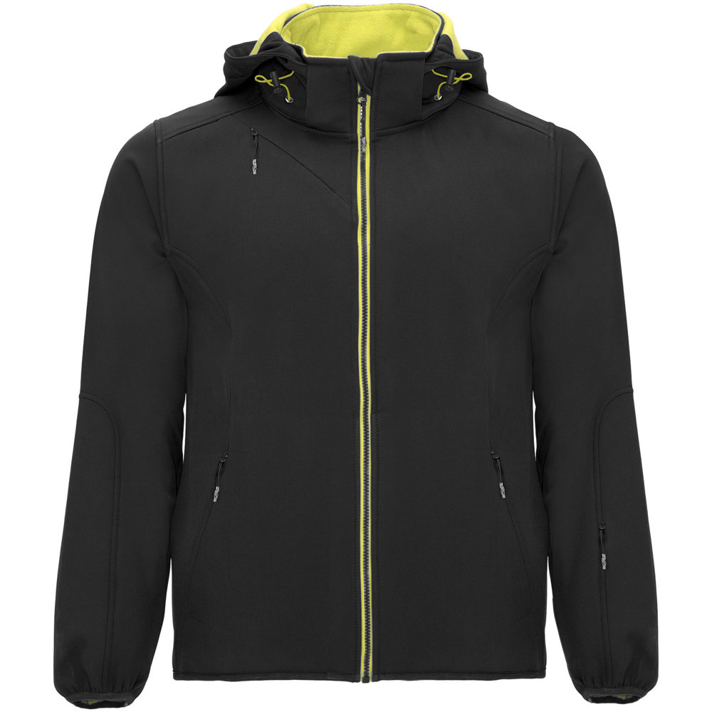 Siberia Softshelljacke Unisex - schwarz