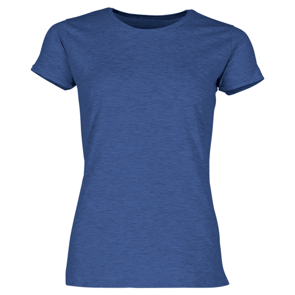614320 - Ladies Iconic 150 T-Shirt - retro royalblau meliert