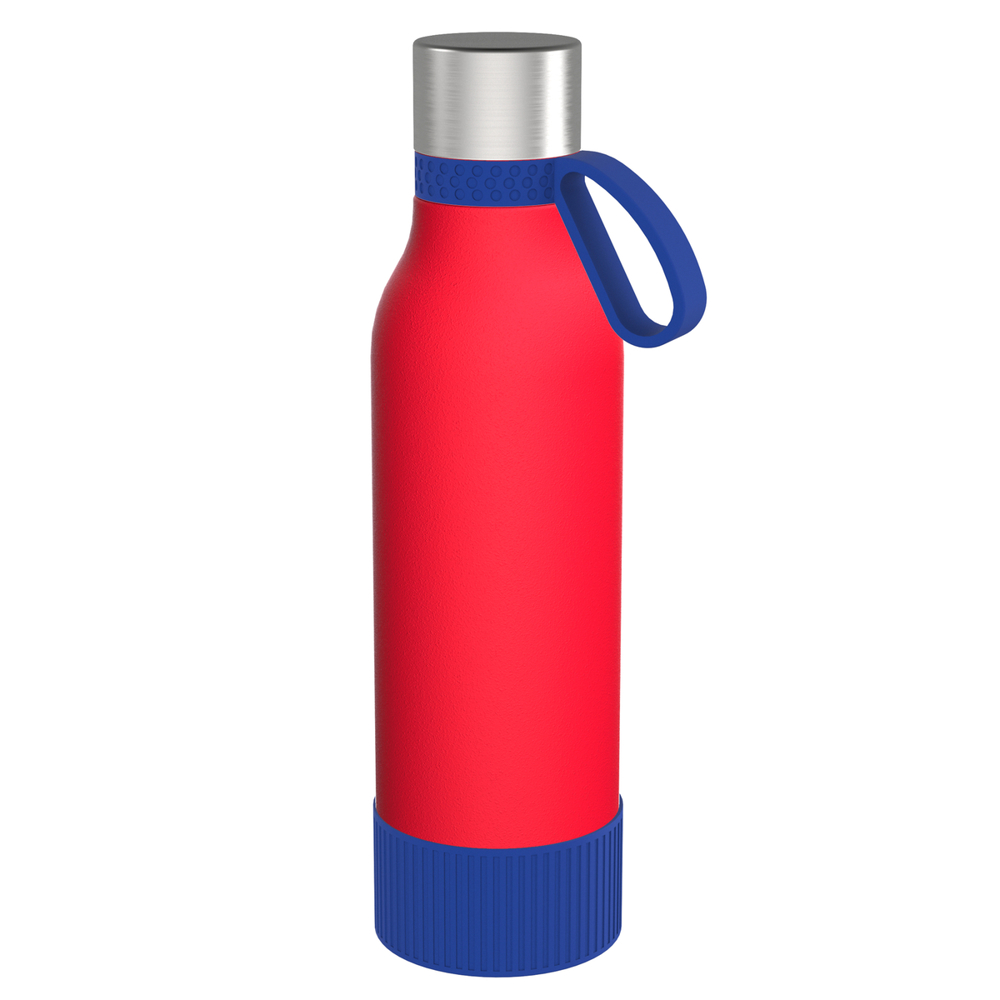 Trinkflasche RETUMBLER-myTOULON II 820 - blau, rot