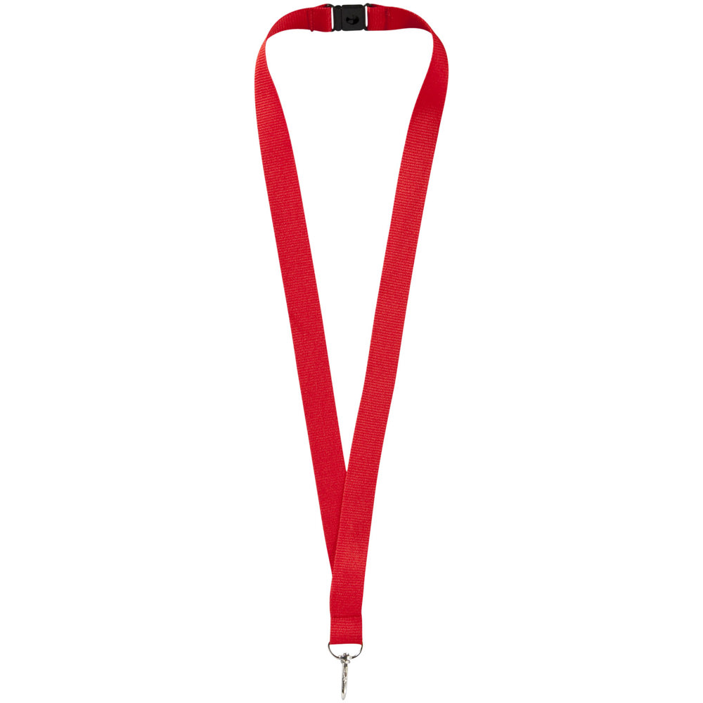 Lago Lanyard mit Sicherheitsverschluss - Rot