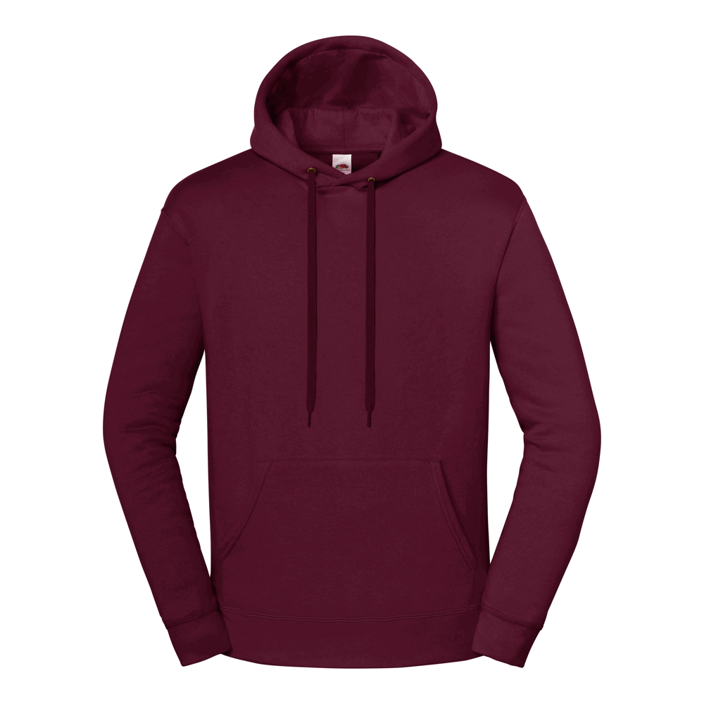 622840 - Iconic Premium Kapuzen Sweat - burgund