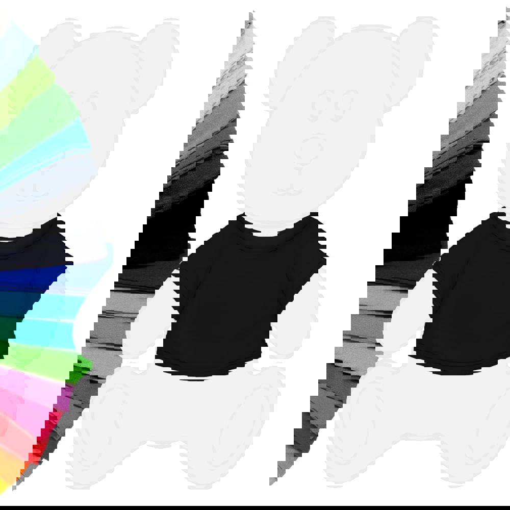 Mini-T-Shirt, schwarz, S