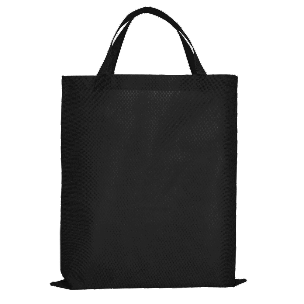 PP-Tasche - CLASSIC mit zwei kurzen Henkeln - Schwarz