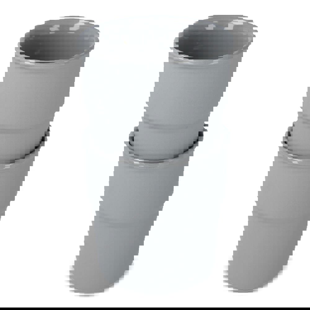 InSideOut Cup Fika Becher 2er Set 280ml - grau