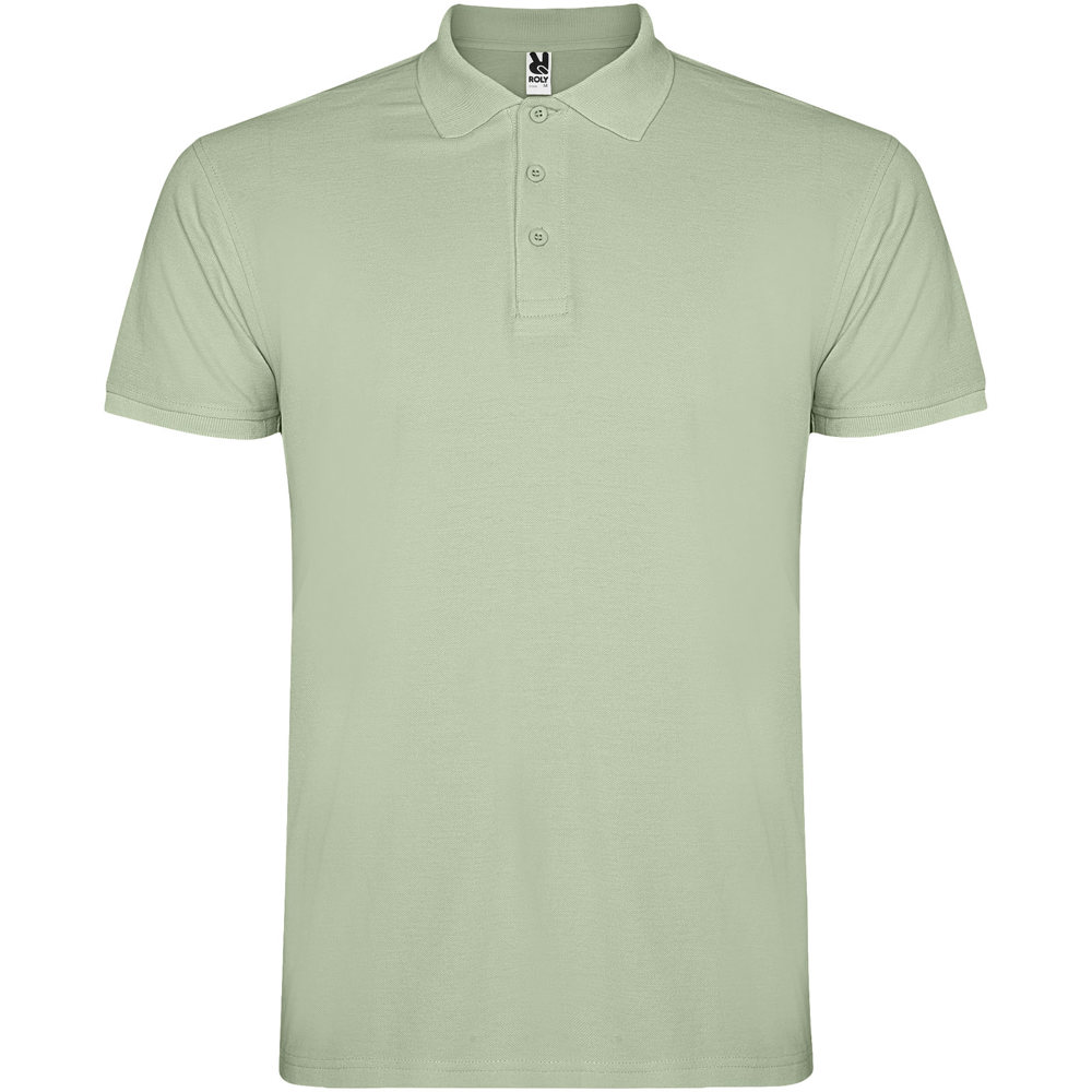Star Poloshirt für Herren - nebelgrün